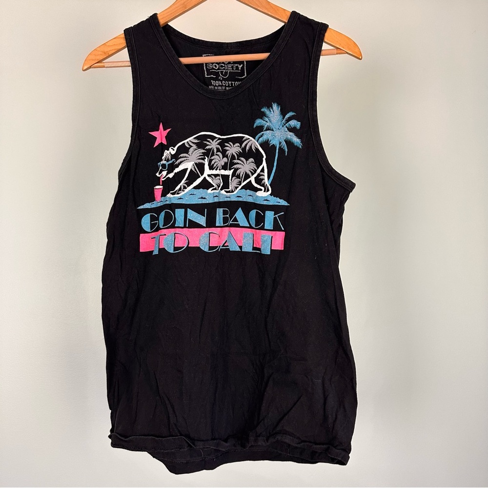 Men’s Black Cali Tank